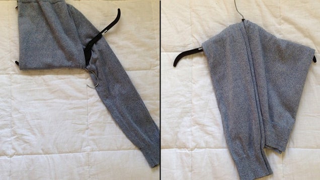 Avoid Hanger Bumps When Hanging Sweaters