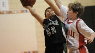 Illustration for article titled Kid Shoots 20,317 Baskets Over Labor Day Weekend, Is Randomly The Son Of My Eye Doctor