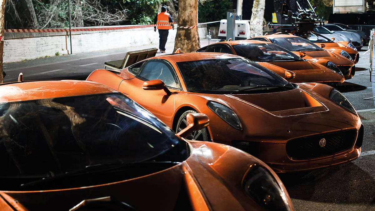 The Secrets Of Spectre S Jaguar C X75s