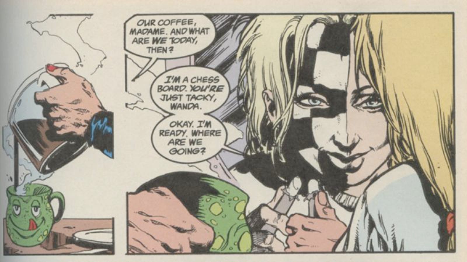 The fifth collection of The Sandman uses Barbie to play with identity