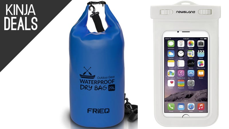 Illustration for article titled Keep Your Gadgets Safe at the Beach With These Discounted Dry Bags