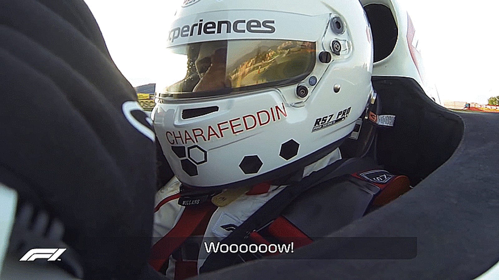 A Blind Superfan's Ride-Along In A Two-Seat F1 Car Will Melt Your Icy Cold Heart