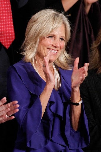 Illustration for article titled Jill Biden To Rip Space-Time Continuum On Army Wives