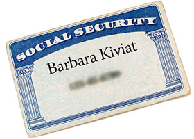Why does a credit card application require a social security number?