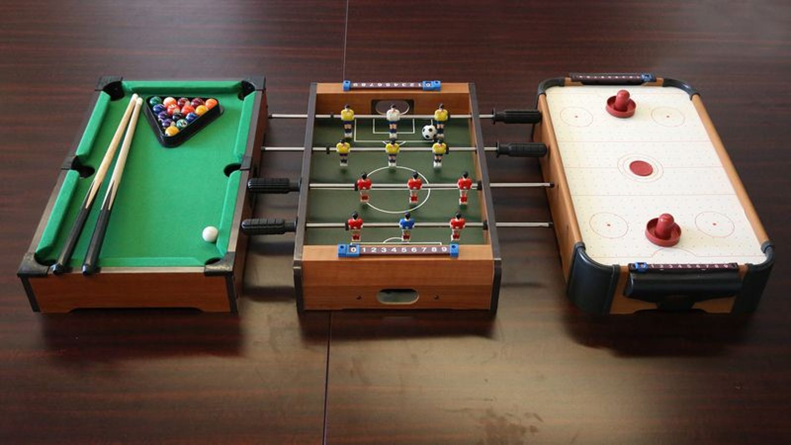 Versatile Game Table Can Be Easily Converted To Play Small