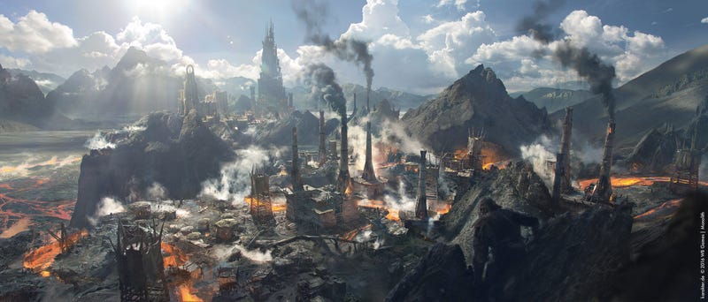 middle earth shadow of war concept art