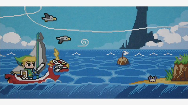 Illustration for article titled If The Legend of Zelda: The Wind Waker Were A Classic Platformer