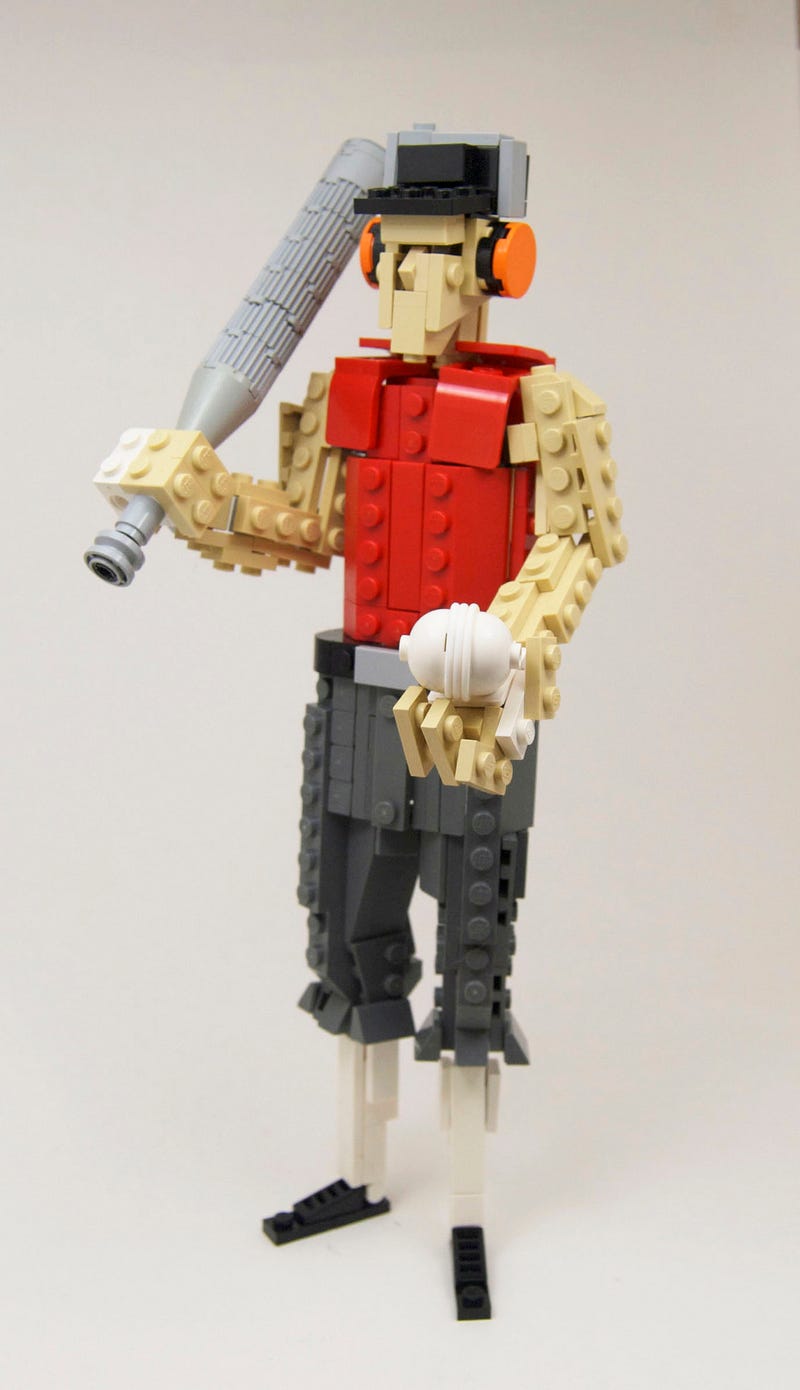 Illustration for article titled Lego Team Fortress 2 Scout