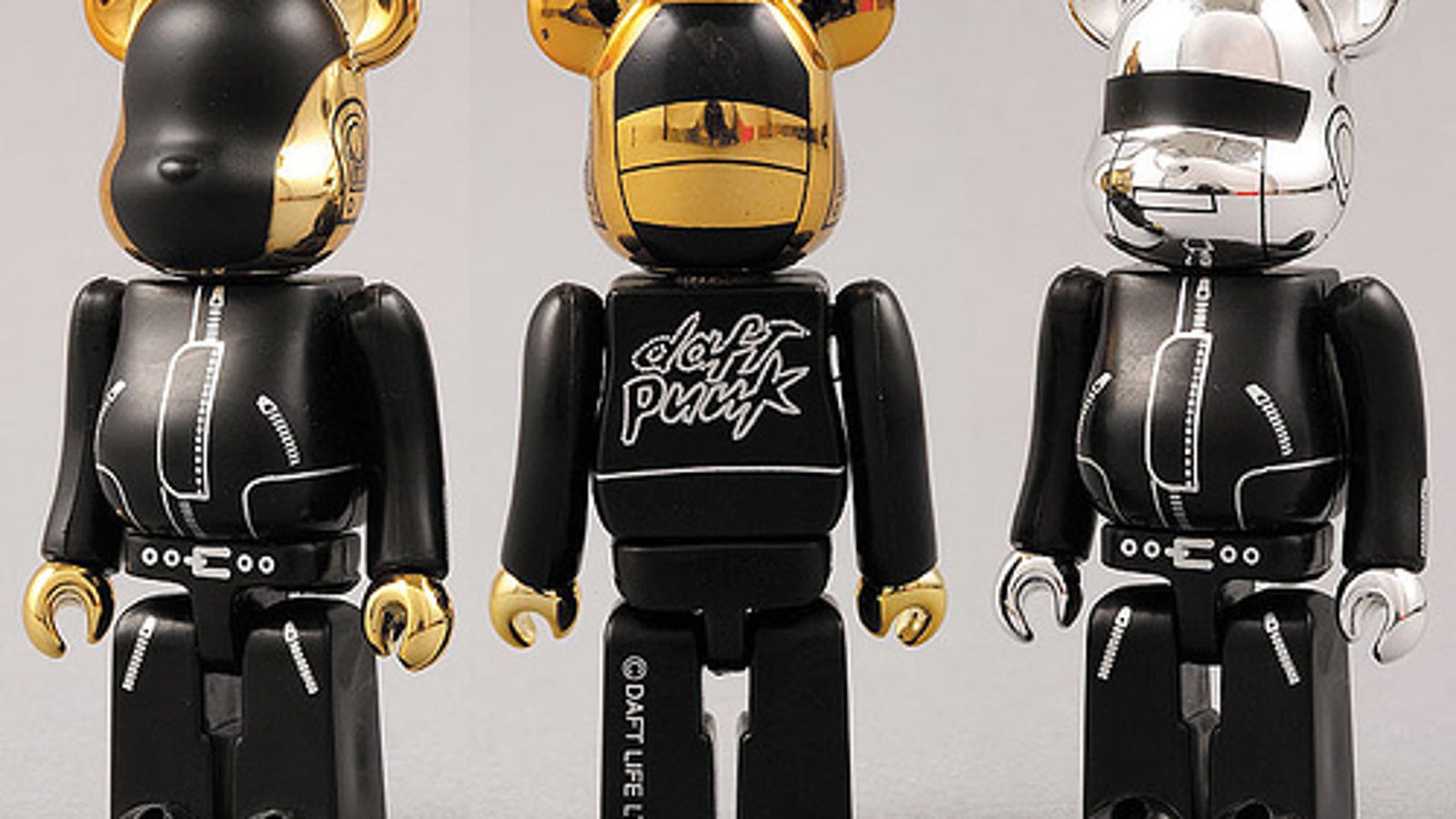 Daft Punk Bearbricks: Musicians and Robots and Bears...Oh My!