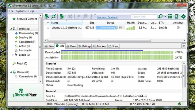 uTorrent Premium Version Adds Video Encoding, Remote Downloading