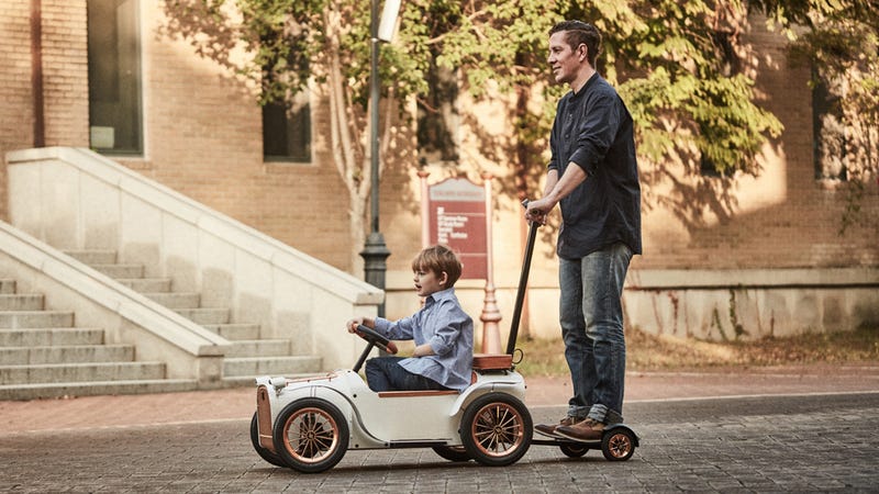 photo of This Obscene $3,000 Stroller Will Teach Your Kid To Drive Before They Can Walk image