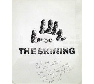 Illustration for article titled Rejected Saul Bass Posters For The ShiningâWith Stanley Kubrick's Notes