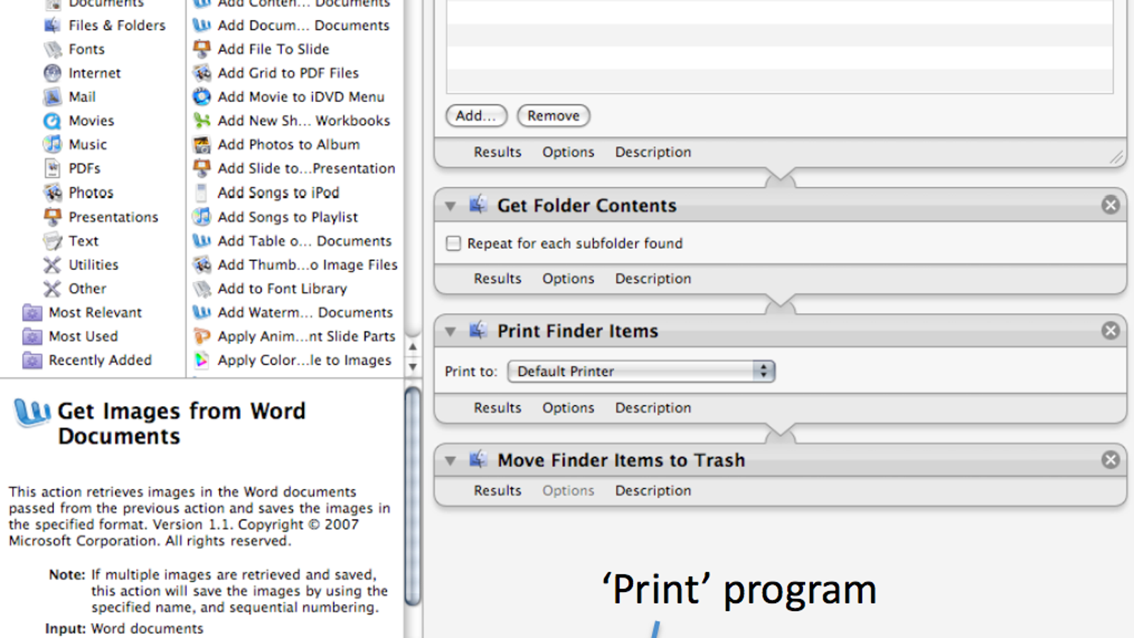Use Automator To Combine Text Files Into One File