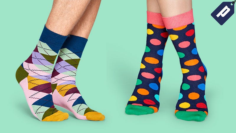 Illustration for article titled Revive Your Sock Drawer With Happy Socks: Endless Styles & Designs (30% Off)