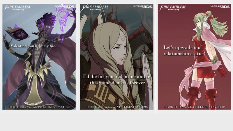 The Heroes And Villains Of Fire Emblem Wish You Happy Valentines Day 6994