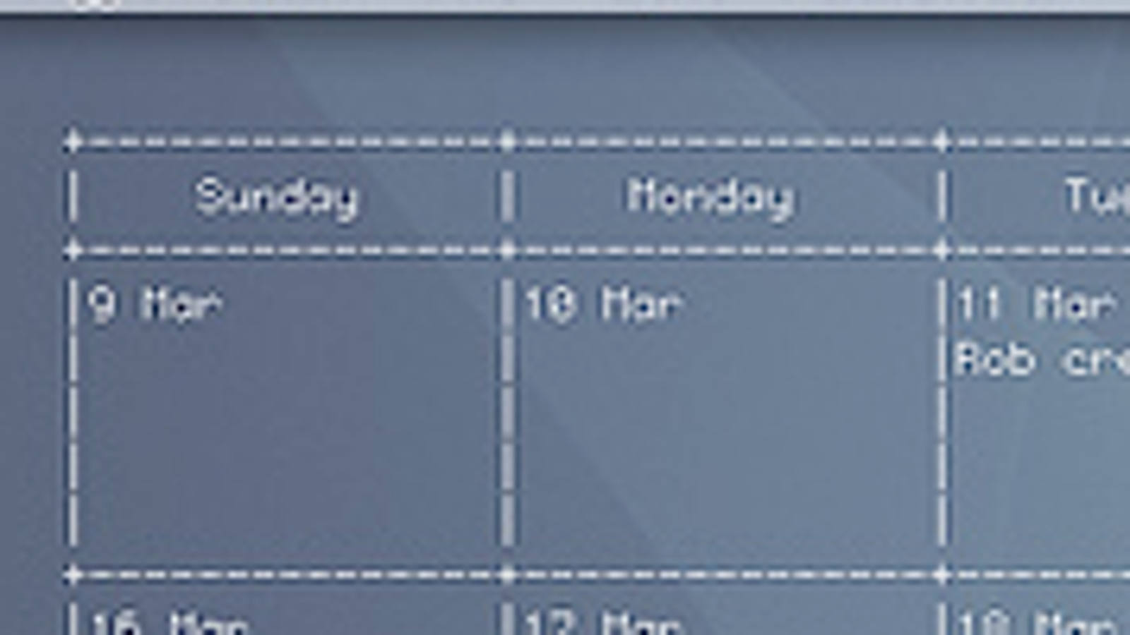 ycal calendar