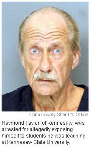 Illustration for article titled Prof Arrested For Stripping During Class