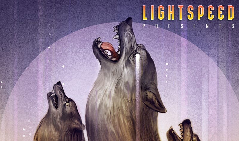 Illustration for article titled LIGHTSPEED Presents: "With Teeth Unmake the Sun" by A. Merc Rustad