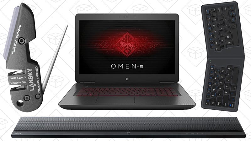 Illustration for article titled BOGO Chipotle, Knife Sharpener, Gaming Laptops, and the Rest of Wednesday's Best Deals