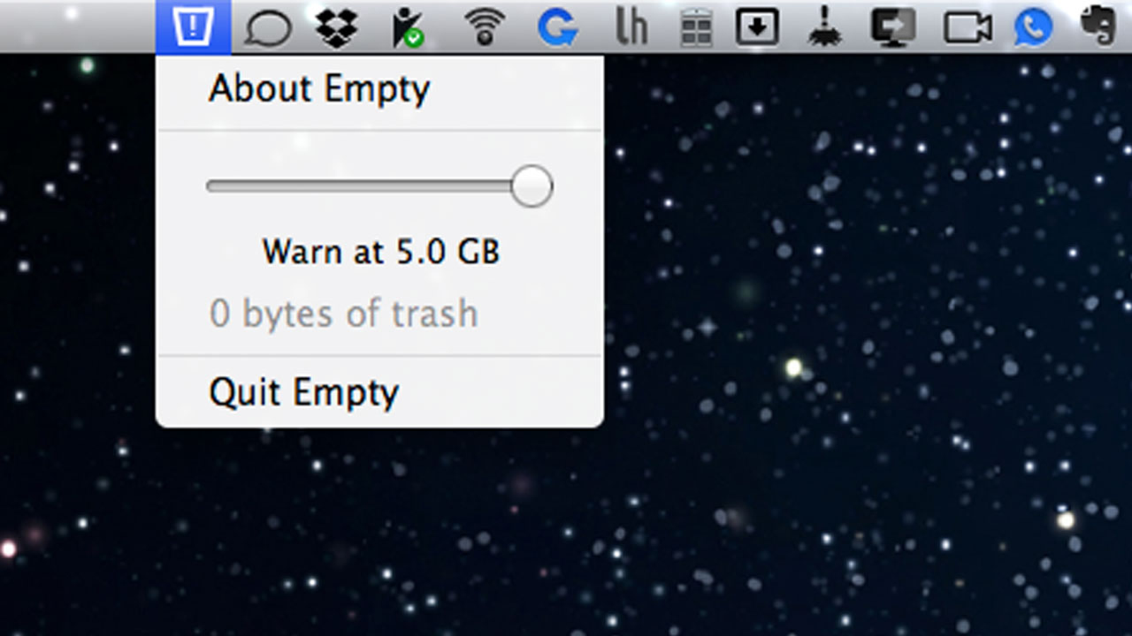 super empty trash mac