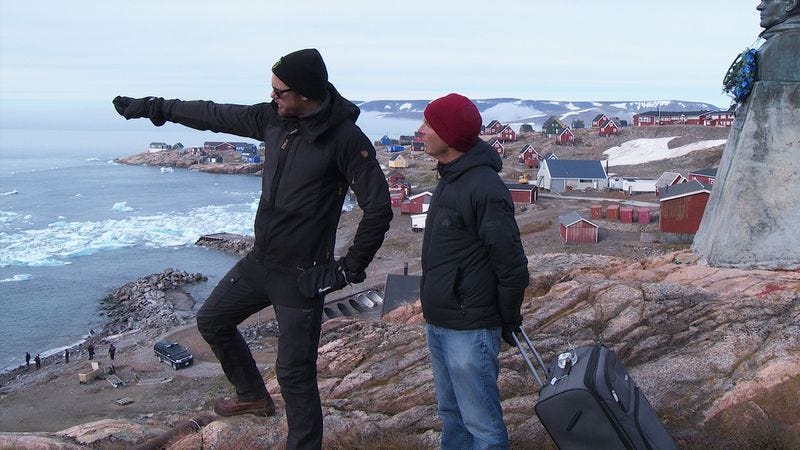 Illustration for article titled Jack McBrayer and Alexander Skarsgård are saving the Arctic now