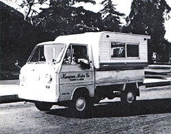 Illustration for article titled Cony 360 Wide 'Micro Camper Van'
