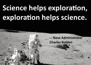 Illustration for article titled NASA Administrator Charles Bolden Defends NASA's Mission. All of It.