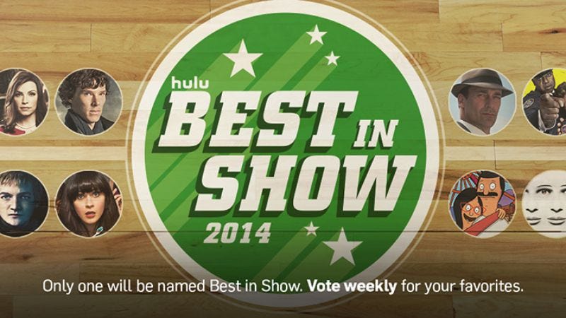 Illustration for article titled Hulu’s Best In Show moves on to the Elite Eight; Emily VanDerWerff's choices are still wrong