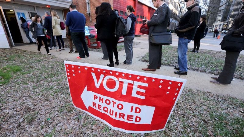 Illustration for article titled Urban Polling Stations Urge Voters To Immediately Get Back In Line For General Election