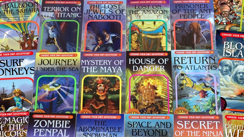 Image result for choose your own adventure books