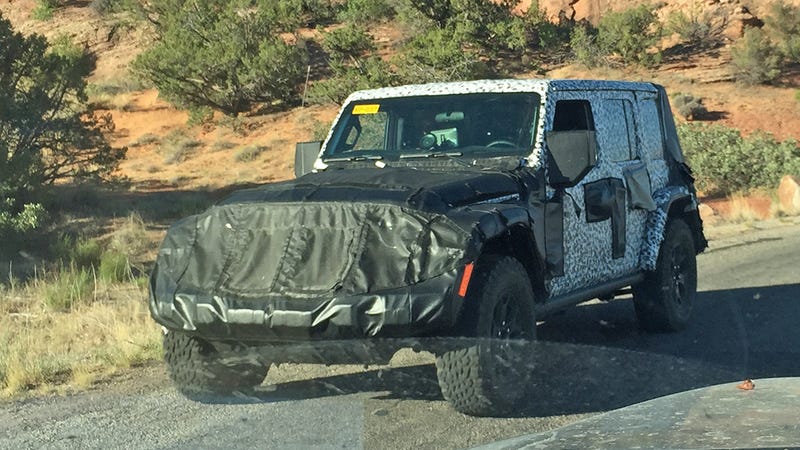 Jeep Wrangler JL More JL testing at Moab {filename}