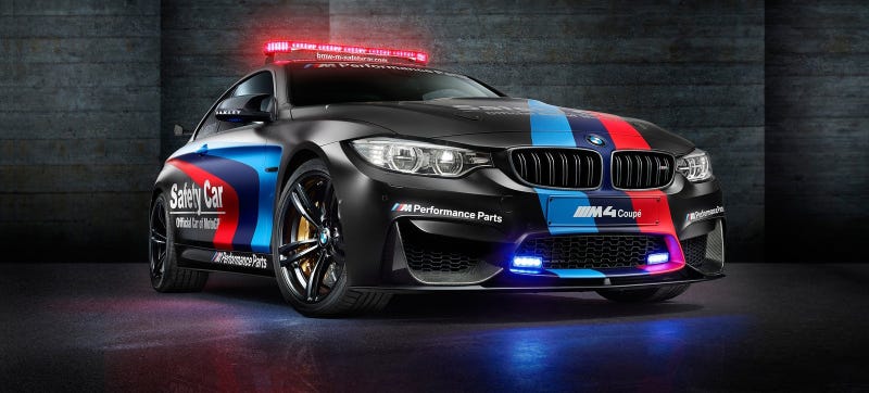 Illustration for article titled BMW May Have Just Made The Most Sinister-Looking Safety Car Ever
