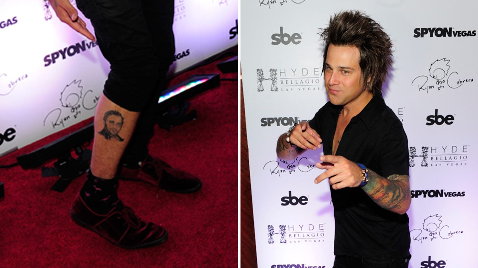 Ryan Cabrera Tattoo