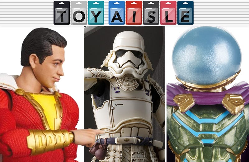 Illustration for article titled The Many Incredible Faces of Shazam, and More of the Most Marvelous Toys of the Week