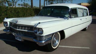 Illustration for article titled Barrett-Jackson to offer authentic JFK Hearse at auction in January