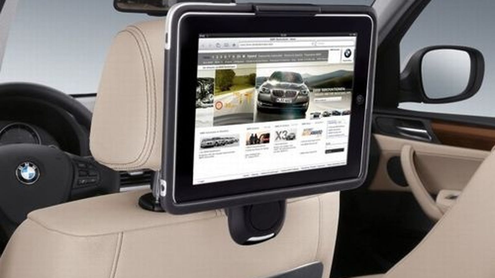 Держатель IPAD BMW x7