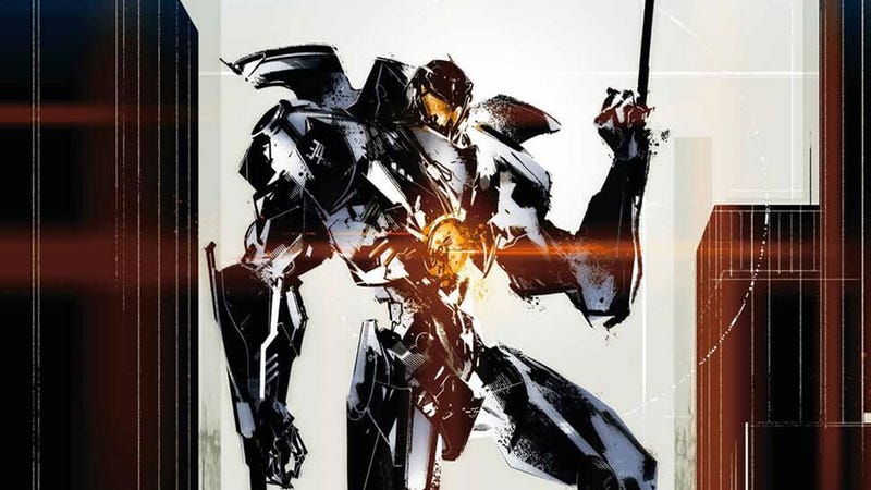 Illustration for article titled Metal Gear Artist Draws Kick-Ass Pacific Rim Poster