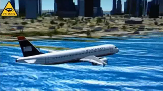 microsoft flight simulator x gold edition crash landing