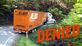 Illustration for article titled Big Rigs Banned From Tennessee's Tail Of The Dragon
