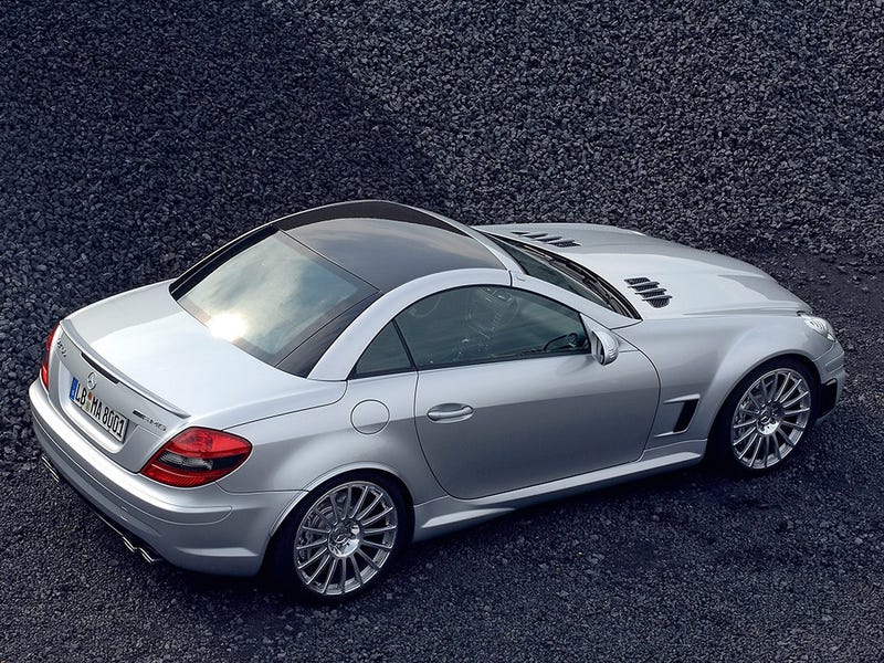 Illustration for article titled Remember when Mercedes made an SLK55 Black Series?