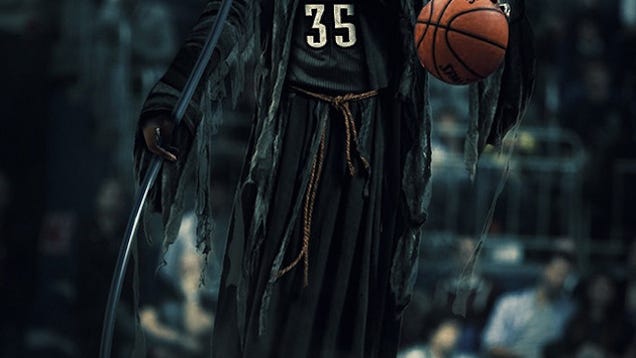 Kevin Durant As The "Slim Reaper" Is Terrifying