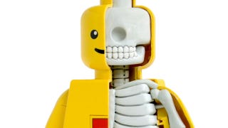 Illustration for article titled Even the Guts and Skeleton of a LEGO Figure Looks Cute