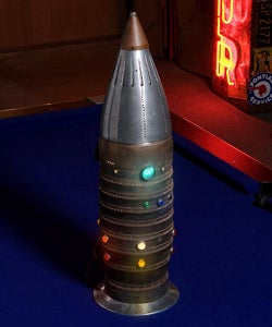 Illustration for article titled Rocket Lamp Built From Jet Engine (Can We Get A "ZOMG")