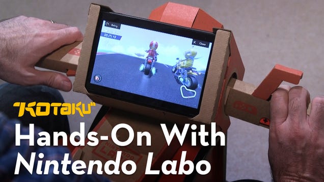 Nintendo's Whimsical Labo Variety Kit Just Got a Big Discount
