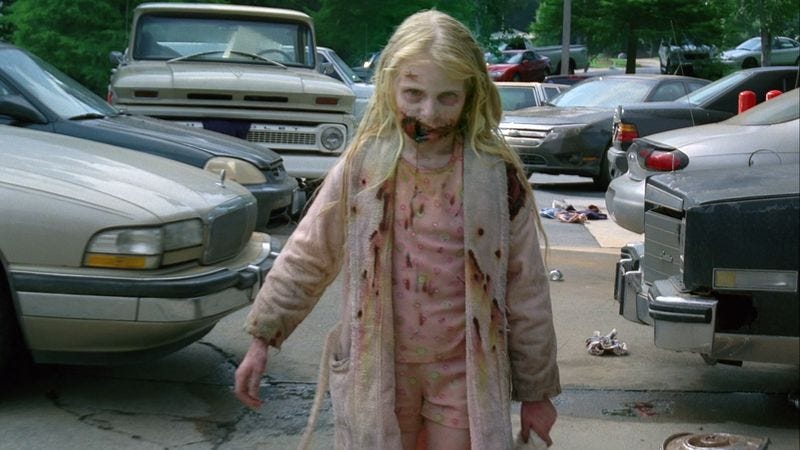the walking dead πρώτη σκηνή