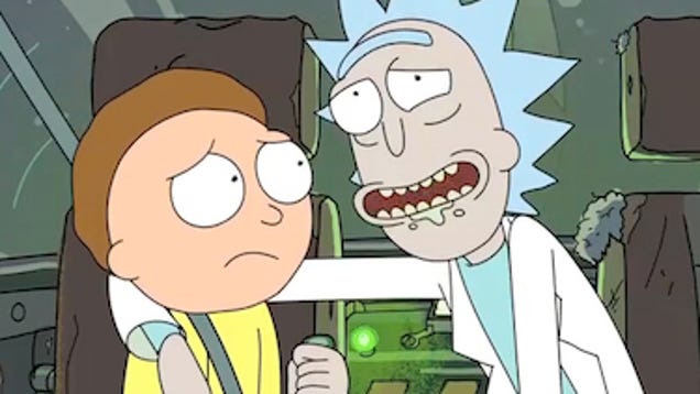 Rick and Morty 100 Times Instagram