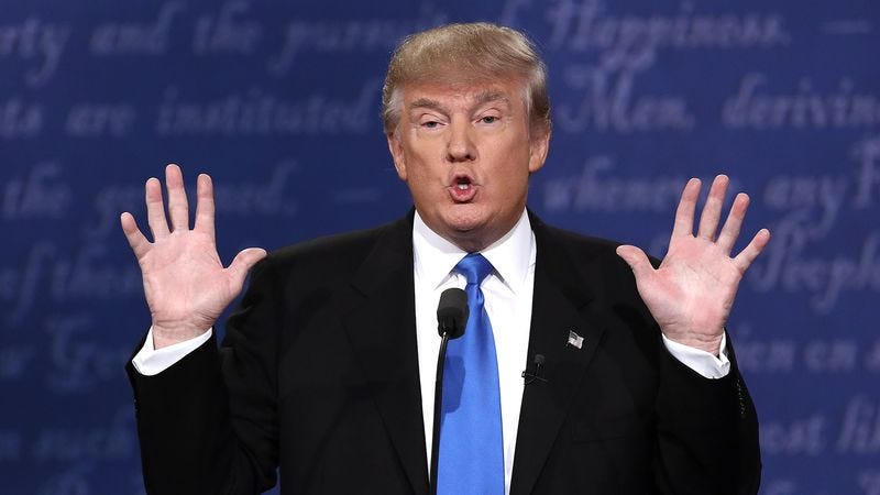 Illustration for article titled Viewers Impressed By How Male Trump Looked During Debate