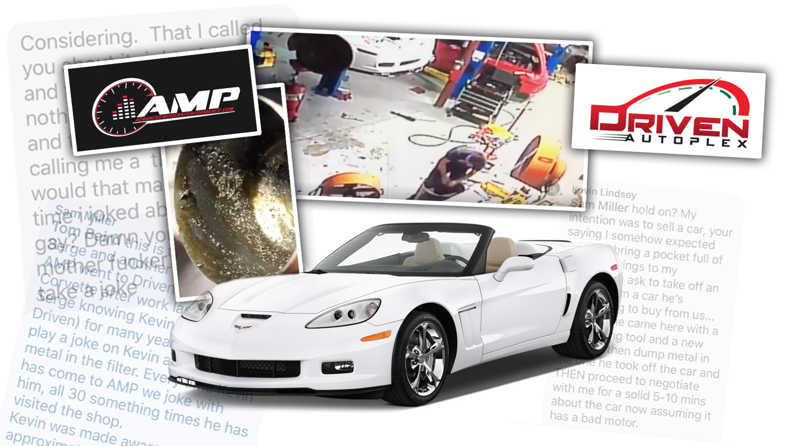Tuner Shop Was Caught Putting Metal Shavings Into Dealer's 'Vette, Says It Was a Joke, Not a Scam