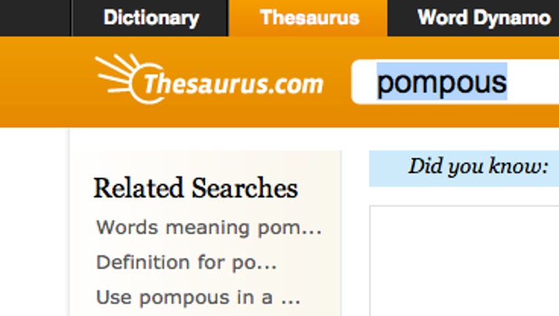 Thesaurus name generator
