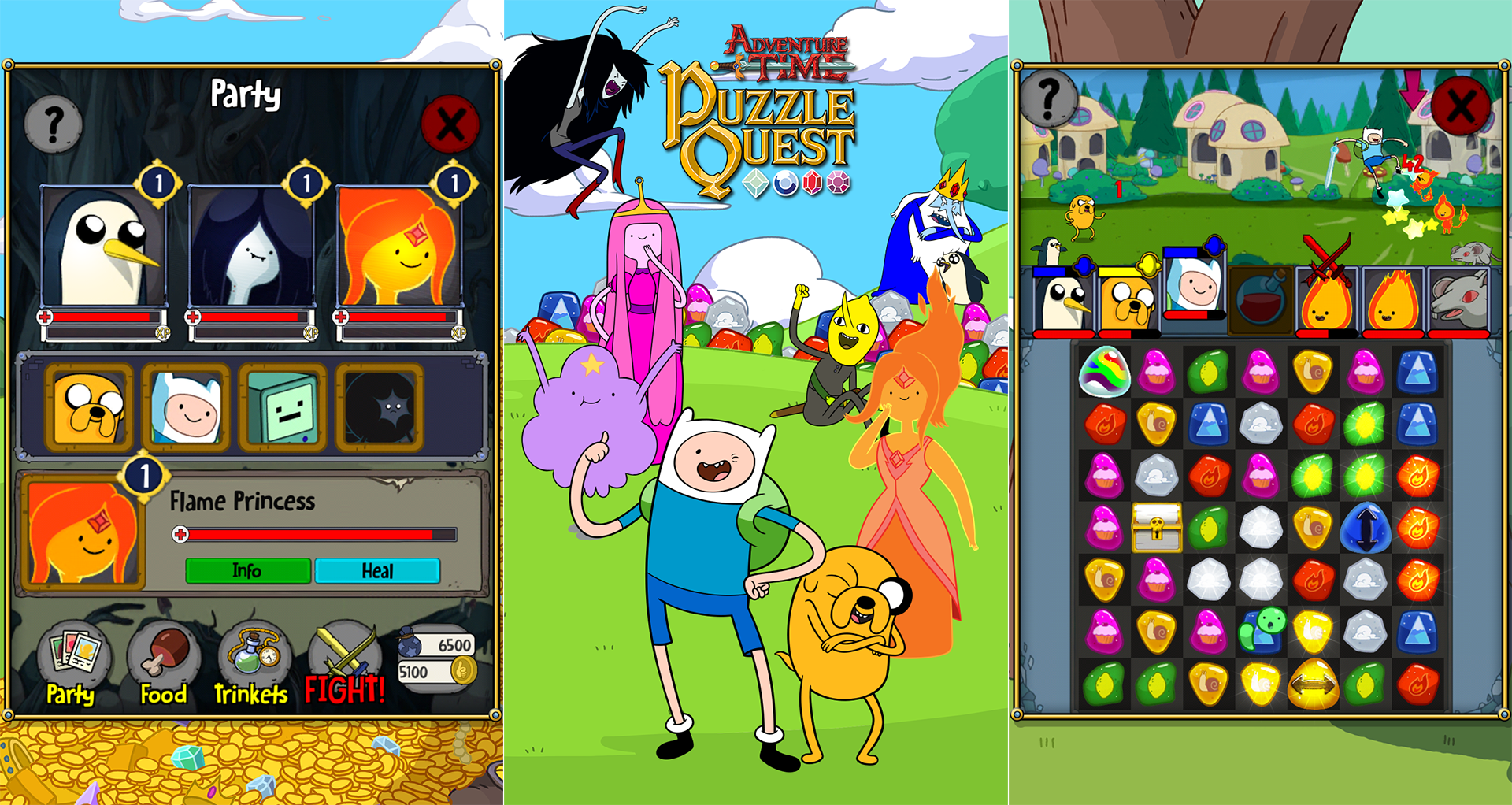 Puzzle Quest And Adventure Time, Together At Last